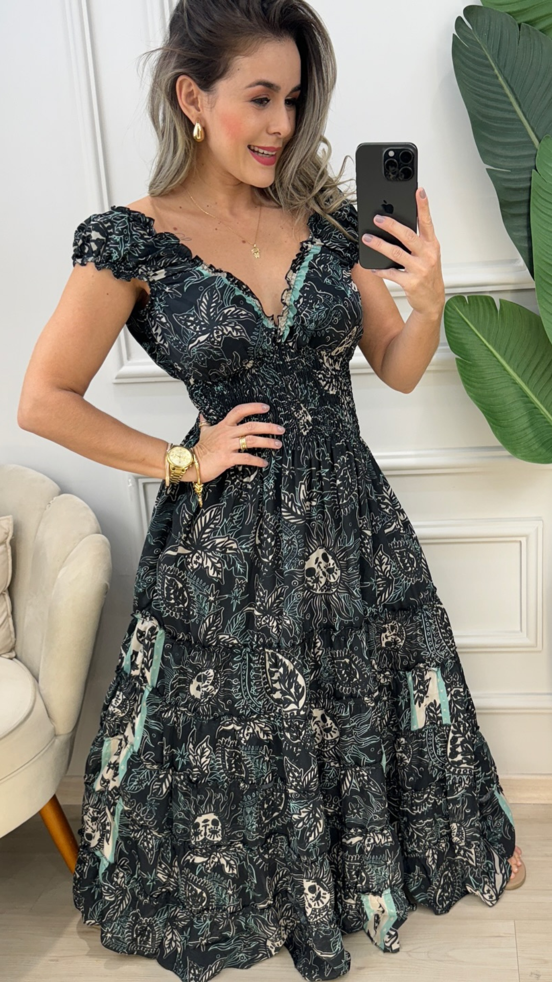 KHADIJA β O Vestido Indiano que DOMINOU 2025!! π₯»π₯