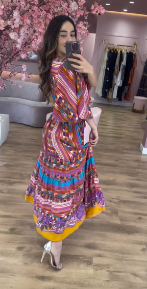 Vestido Suria  Longo